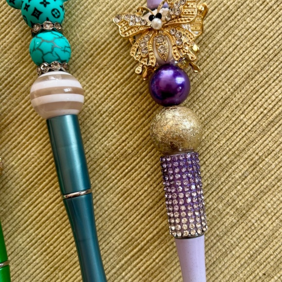 ༘⋆🌷₊˚❀  ADORABLE ~ Handmade ~ BLING PENS ~ ༘⋆🌷₊˚❀ - Picture 5 of 5